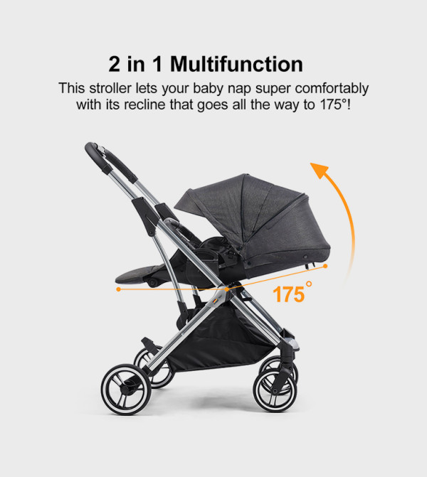 Gokke Gokke - Black Strollers & Travel Systems