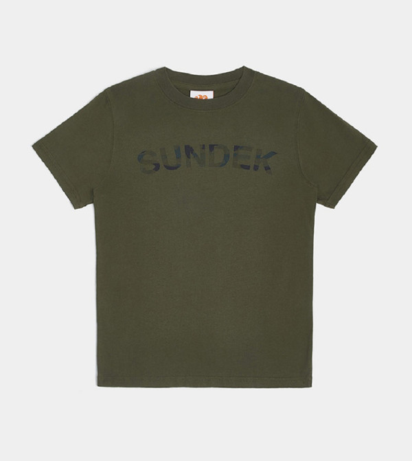 SUNDEK SUNDEK - Green T-shirts
