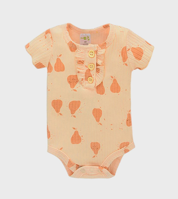 Bambimici  Onepiece & Bodysuits - Orange Bodysuit