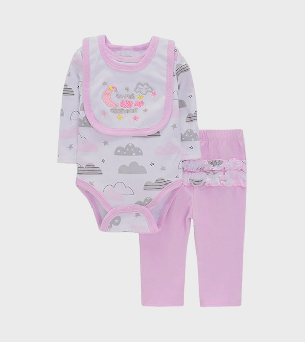 Bambimici Bambimici - Purple Top & Pyjama Sets