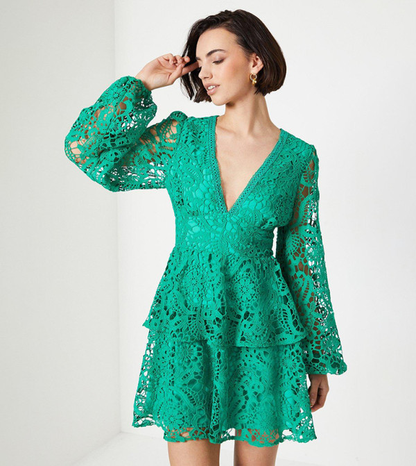 Oasis - Outlet  - BRIGHT GREEN Casual Dresses