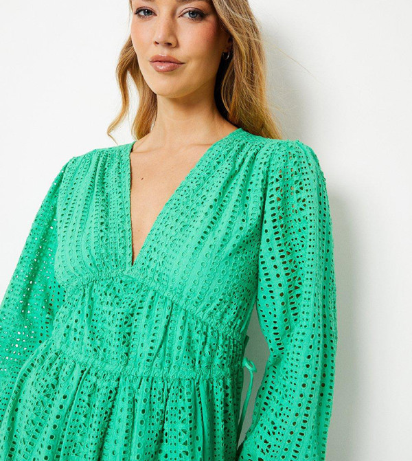 Oasis - Outlet  - Green Midi Dresses