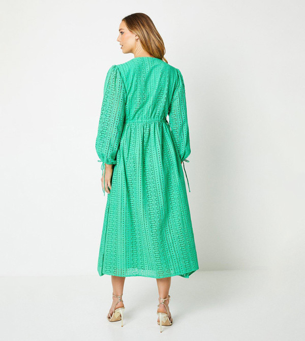 Oasis - Outlet  - Green Midi Dresses