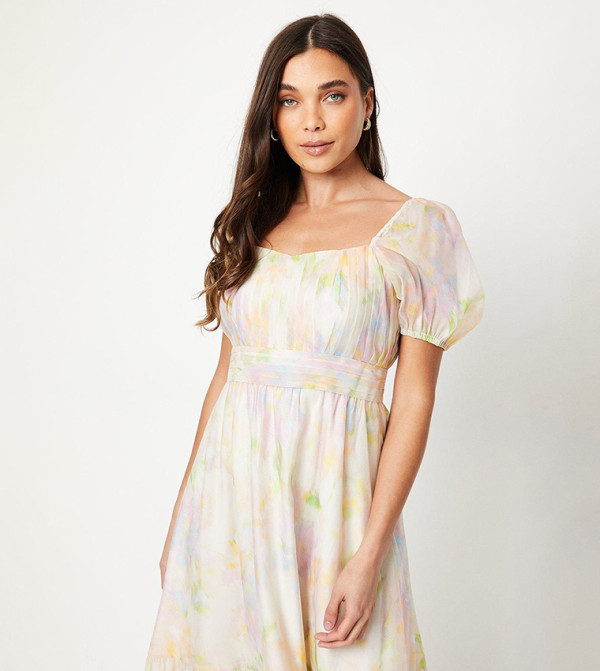 Oasis Oasis - Beige Midi Dresses