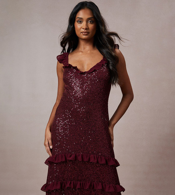Oasis  Dresses - Red Maxi Dresses