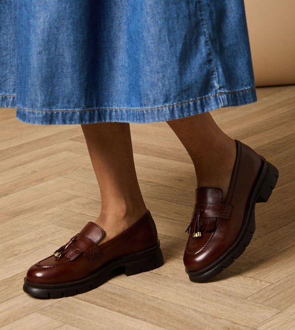 Oasis - Outlet Loafers & Mocassins - Brown undefined