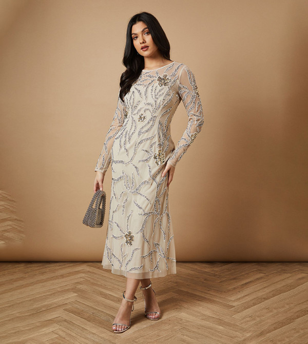 Oasis Oasis - NEUTRAL Casual Dresses