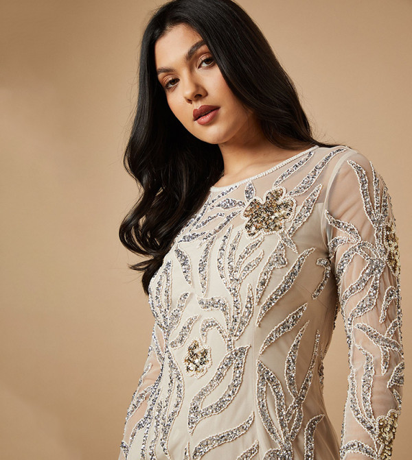 Oasis Oasis - NEUTRAL Casual Dresses