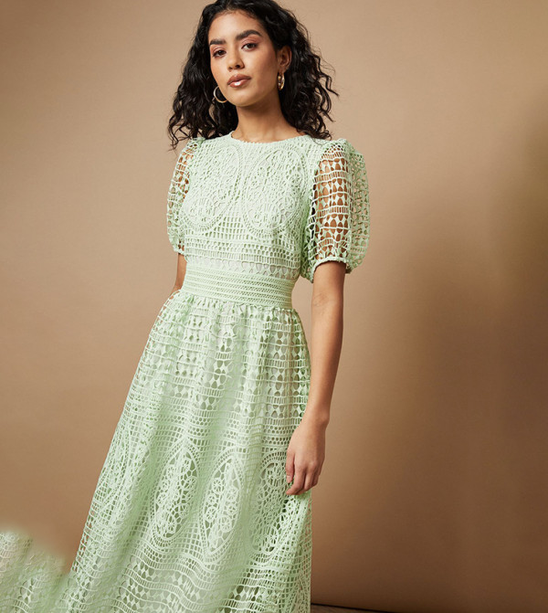 اويسيس  اويسيس - أخضر Midi Dresses