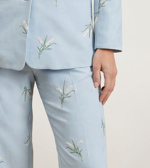 Oasis  Clothing - Light Blue Formal Pants