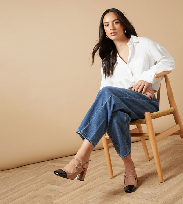 اويسيس  اويسيس - رمادي داكن أحذية بكعب