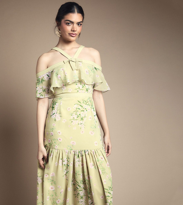 Oasis Oasis - Yellow Midi Dresses