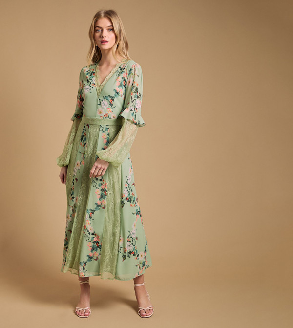 Oasis Oasis - Green Midi Dresses