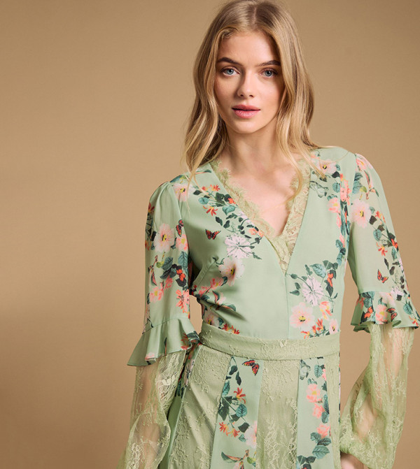 Oasis Oasis - Green Midi Dresses
