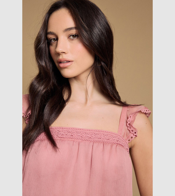 Oasis Oasis - Pink Sleeveless Tops