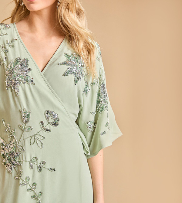 Oasis Clothing - Green Midi Dresses