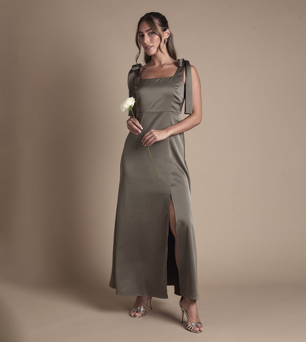 اويسيس   modest-dressing - أخضر Maxi Dresses