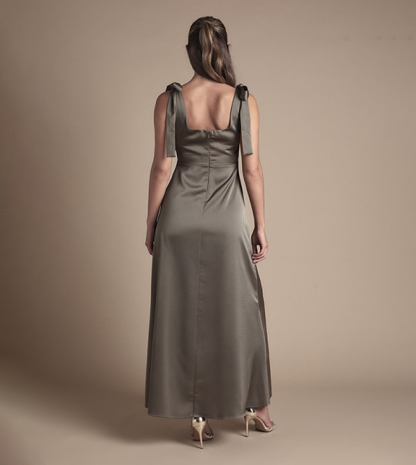 اويسيس   modest-dressing - أخضر Maxi Dresses