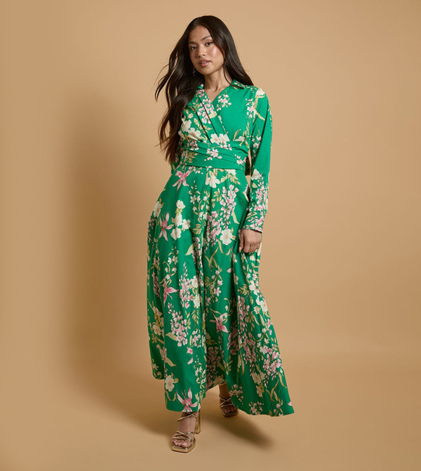 Oasis  Shirt & T-Shirt Dresses - Green Shirt & T-Shirt Dresses