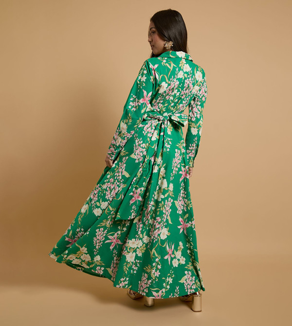 Oasis  Shirt & T-Shirt Dresses - Green Shirt & T-Shirt Dresses