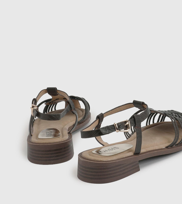 Oasis Oasis - Brown Flat Sandals