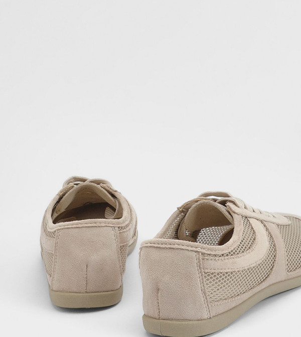 Oasis  - Beige Low Top