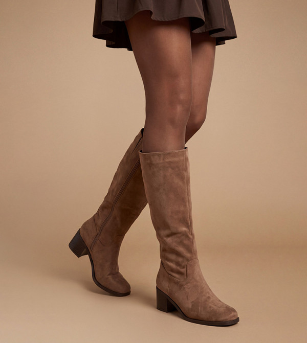 اويسيس   أحذية عالية الركبة - بيج Knee length Boots