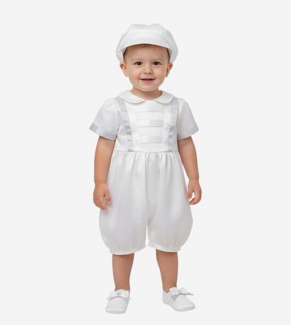 Bambimici  Onepiece & Bodysuits - White Rompers