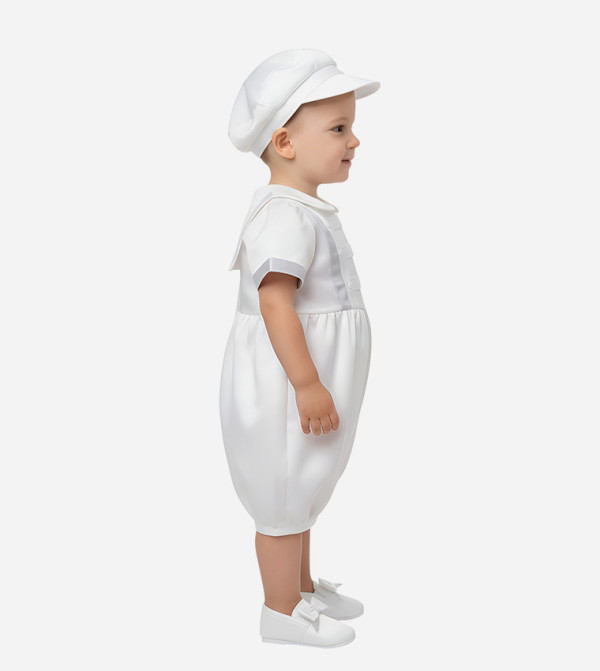 Bambimici  Onepiece & Bodysuits - White Rompers