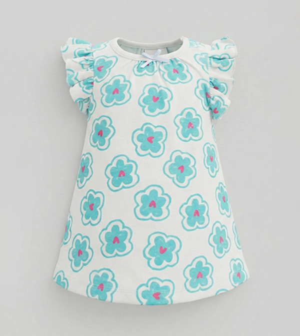 BABIES & MORE  play-dresses - White Casual Dress