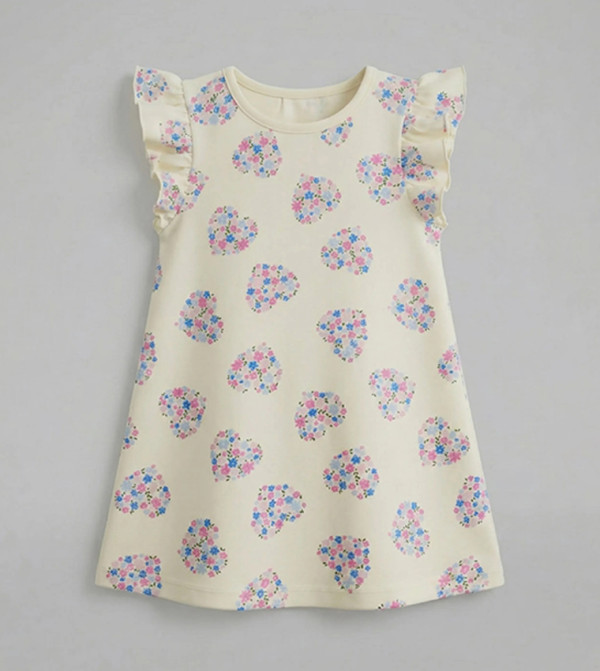 BABIES & MORE  play-dresses - Cream Casual Dress