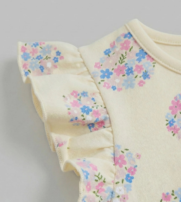 BABIES & MORE  play-dresses - Cream Casual Dress
