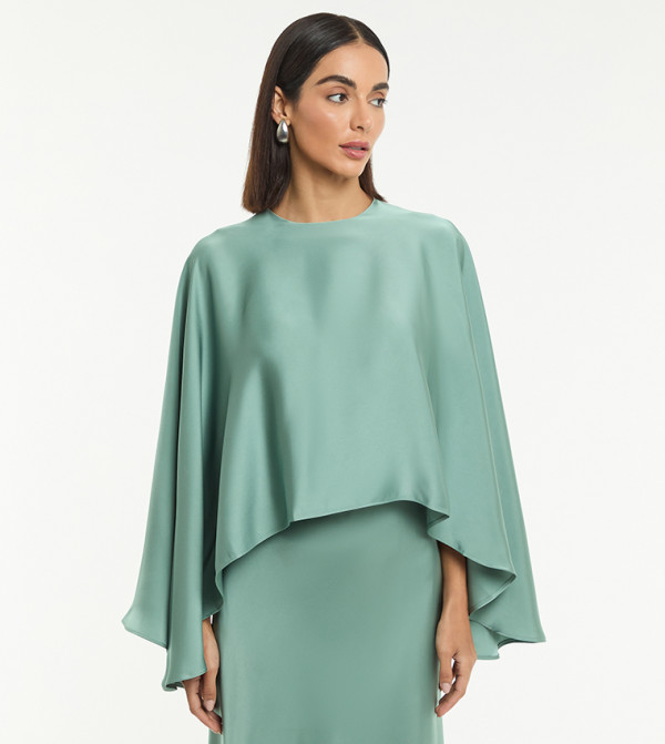 BCBG  Tops - Green Casual Tops