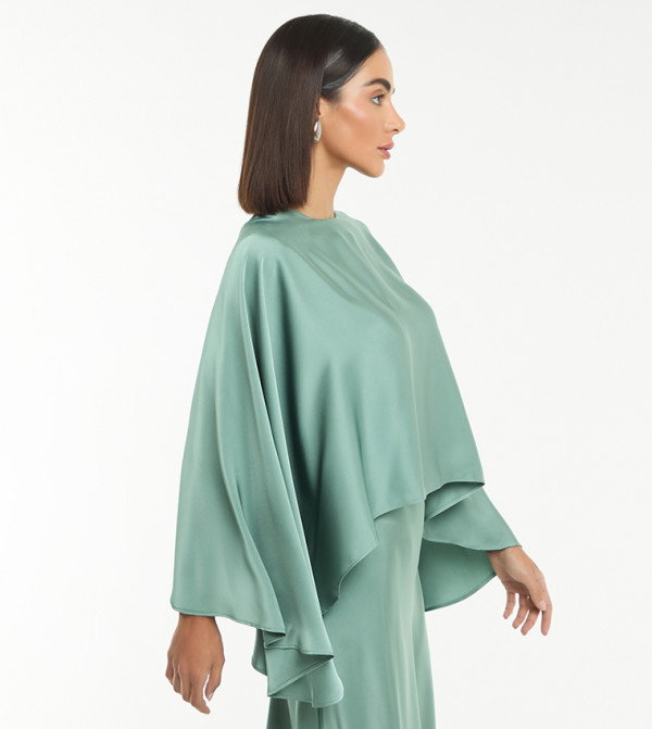 BCBG  Tops - Green Casual Tops