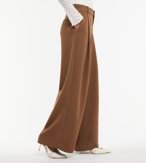 BCBG  Formal Pants - Brown Formal Pants