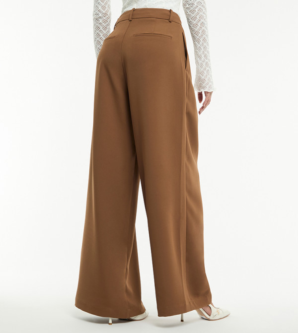 BCBG  Formal Pants - Brown Formal Pants