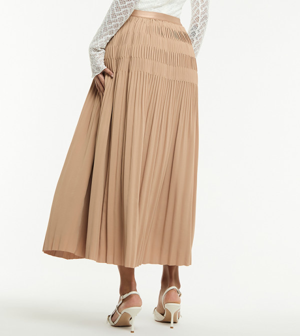 BCBG  Skirts - Beige Midi Skirts