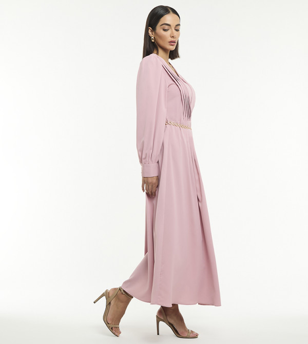 بي سي بي جي  pastel-dresses-march - وردي Midi Dresses