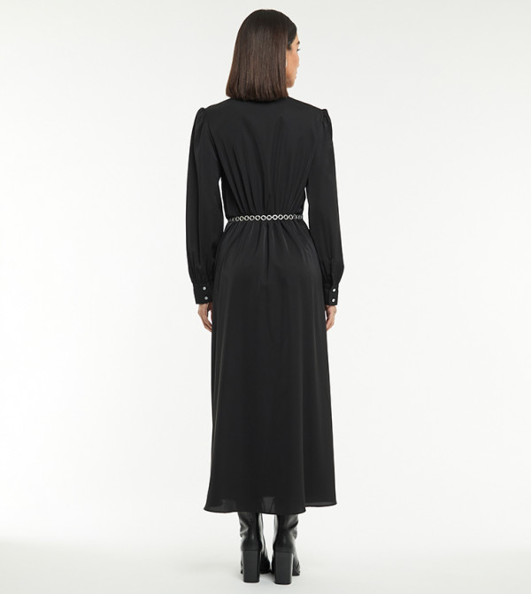 BCBG  Midi Dresses - Black Midi Dresses