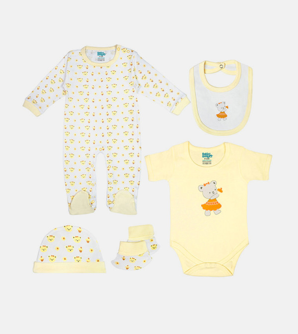 Babies Basic Babies Basic - Yellow Multi pack/Value packs