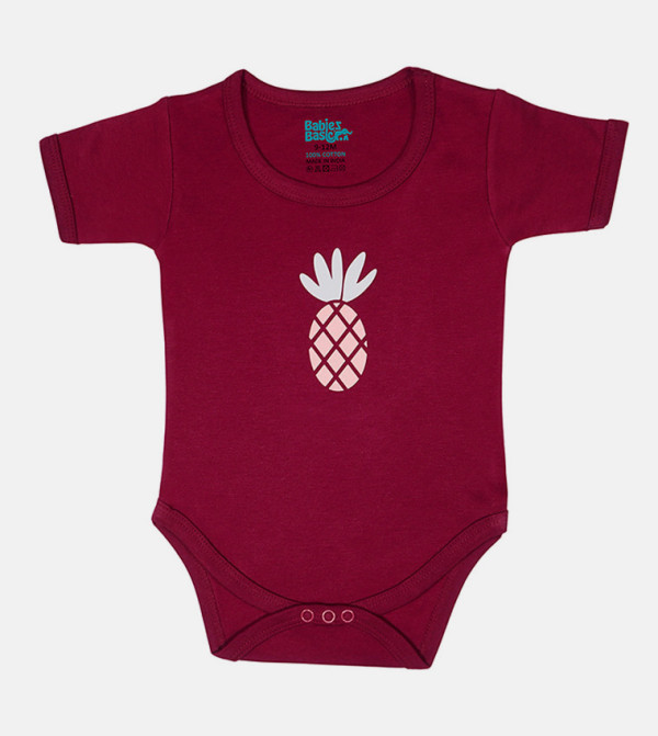Babies Basic Babies Basic - Maroon Multi pack/Value packs