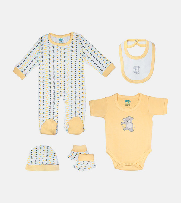 Babies Basic Babies Basic - Yellow Multi pack/Value packs