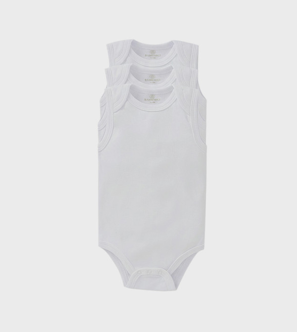 Bambimici Onepiece & Bodysuits - White Bodysuit