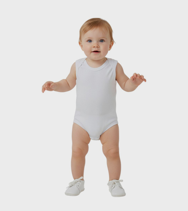 Bambimici Onepiece & Bodysuits - White Bodysuit