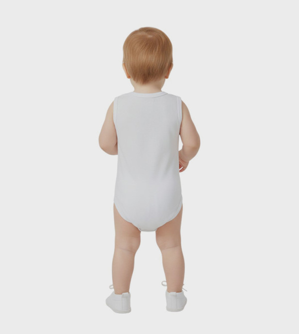 Bambimici Onepiece & Bodysuits - White Bodysuit