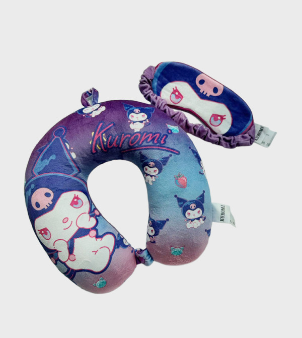 BABIES & MORE  Neck Pillow - Multi Eye Mask