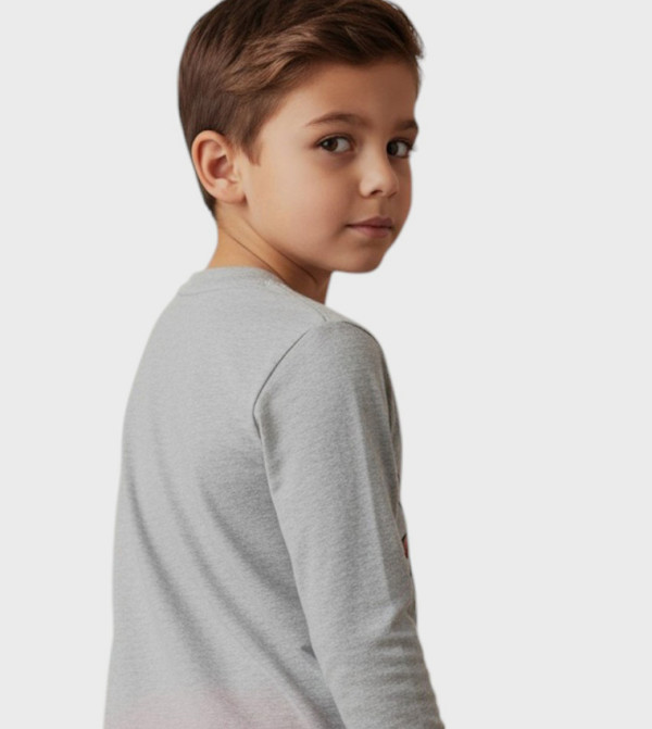 BIDANI  Nightwear - Grey Top & Pyjama Sets