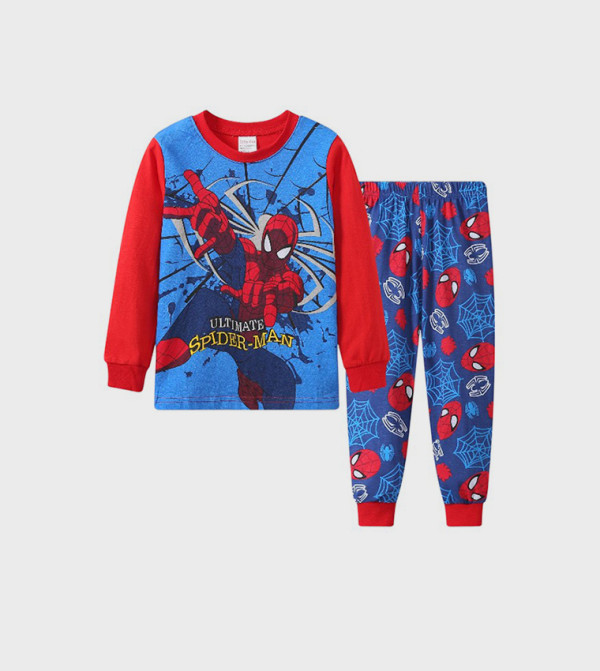 BIDANI Back to School - Blue Top & Pyjama Sets