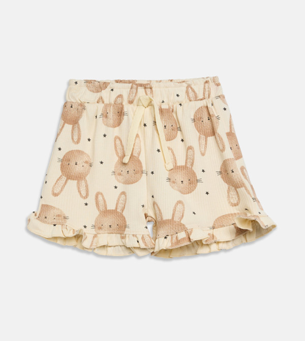 BABIES & MORE - Cream Shorts