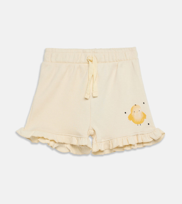 BABIES & MORE - Cream Shorts